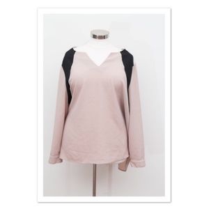 Lane Bryant - Tan & Black Career Top - Size 26/28.